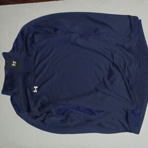 Under Armour Command 1/4 Zip Pullover 4XL Big&Tall Blue NWT